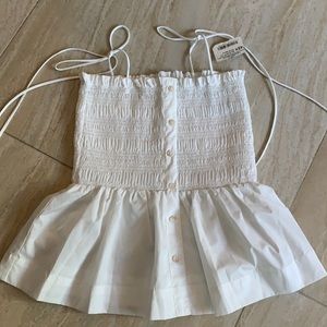 The Impeccable Pig NWT smocked top size Medium